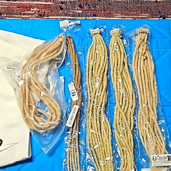Synthetic dread locks. 5 different sets - Picture 1 of 7